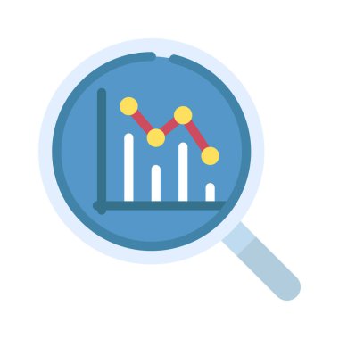 Pazar web simgesi vektör illüstrasyonunu izle 