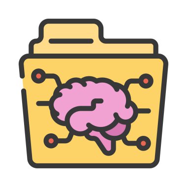 Akıllı Dizin simgesi, vektör illüstrasyonu 