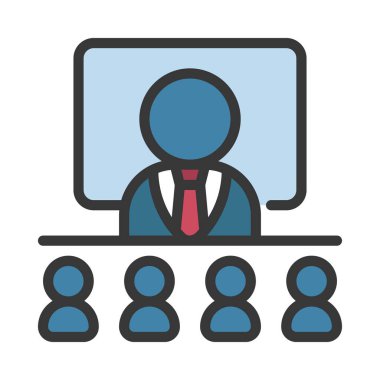 toplantı grubu simgesi, özet biçimi