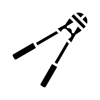 Cıvata Kesiciler web simgesi vektör çizimi 