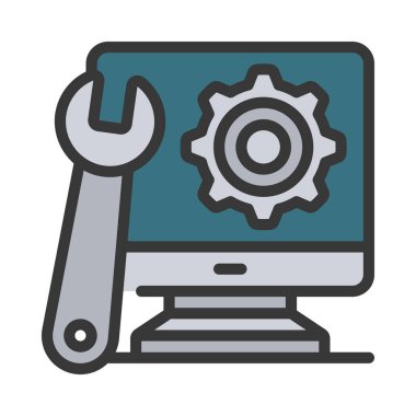 Yazılım Geliştirme konsepti illüstrasyonu 