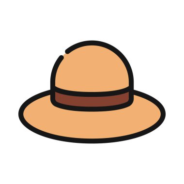 izole plaj şapkası tasarımı