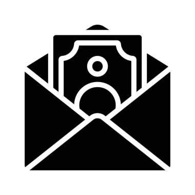 Ödeme Denetimi Web simgesi vektör illüstrasyonu 