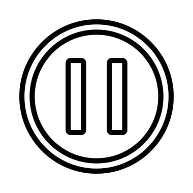 Web simgesi vektör resimlemesini duraklat