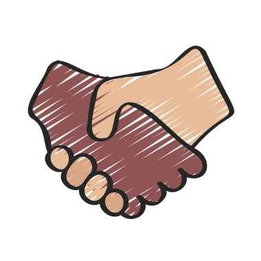 Tokalaşın. Web simgesi vektör illüstrasyonu