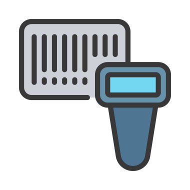 Barkod simgesi vektör resimlerini tara 