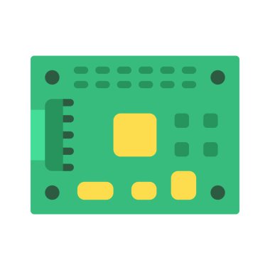 Ana kart web simgesi vektör illüstrasyonu