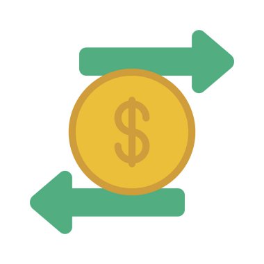 Financial Transaction icon, vector illustration  