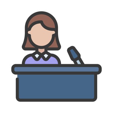 Sunucu Masa Vektör Çiziminde