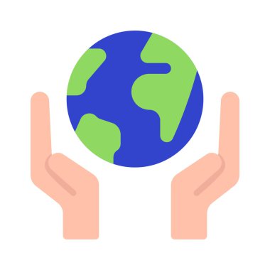 Dünya Web ikonu vektör illüstrasyonunu Koru 