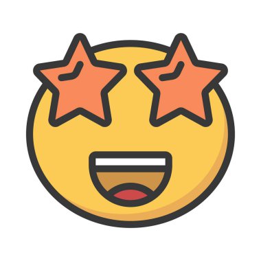 Yıldız Vuruşu simgesi, vektör illüstrasyonu