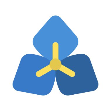 Bluebell simge vektör illüstrasyon tasarımı