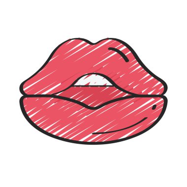 Simge vektör çizimi öp