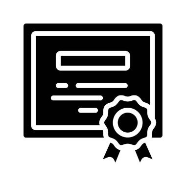 Derece Poster simgesi vektör illüstrasyon tasarımı