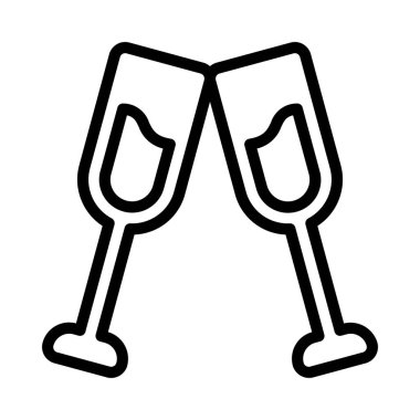 Şerefe ikon vektör illüstrasyon tasarımı