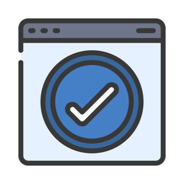 Kene simgesi, vektör illüstrasyonu basit tasarım