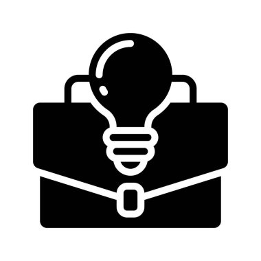 İş Zekası web simgesi vektör illüstrasyonu