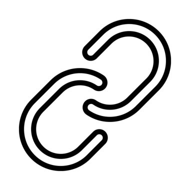 Bağlantı simgesi vektör illüstrasyon tasarımı