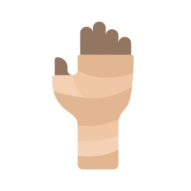 Kol döküm vektör illüstrasyon tasarımı