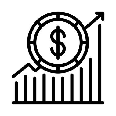 Artan Satış vektör çizimi tasarımı