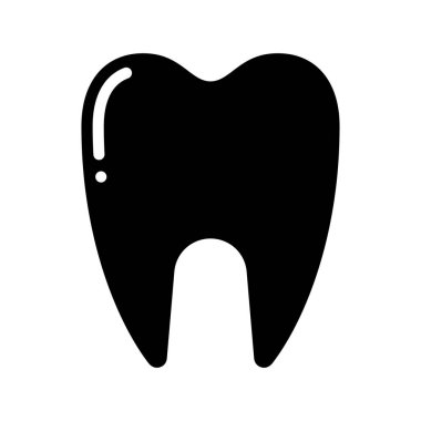 diş hekimliği, diş simgesi, vektör illüstrasyonu