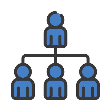 ağ simgesi, vektör illüstrasyonu basit tasarım