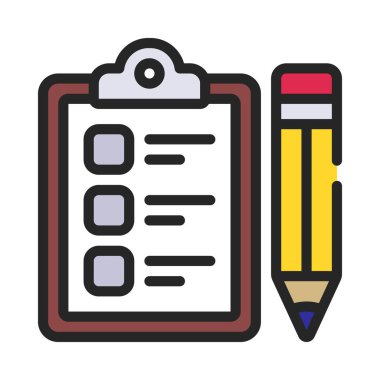 Araştırma simgesi vektör illüstrasyon tasarımını doldur