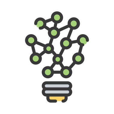 ağ simgesi, vektör illüstrasyonu basit tasarım