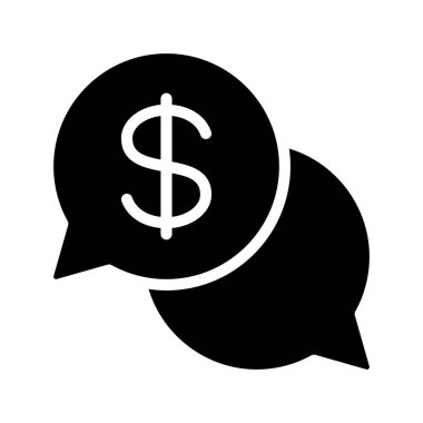 İletiler web simgesi vektör illüstrasyonu