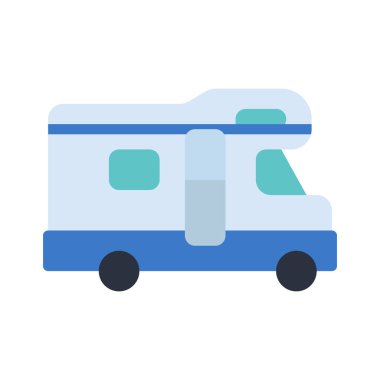 Motorhouse simgesi, vektör illüstrasyonu   