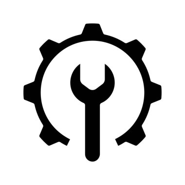 Bakım simgesi vektör illüstrasyon tasarımı