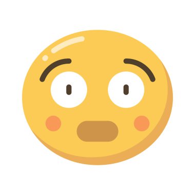 Utandırılmış web simgesi vektör illüstrasyonu