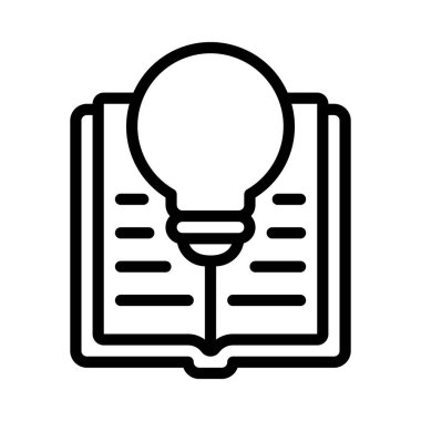 Bilgi web simgesi vektör illüstrasyonu