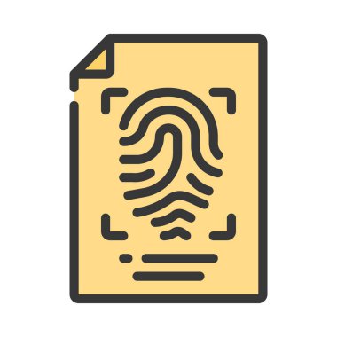 parmak izi tanımlama simgesi, özet biçimi 