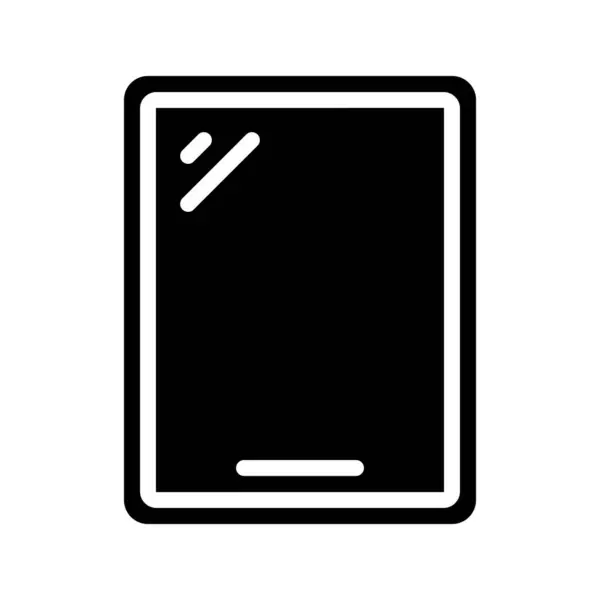 Illustration Vectorielle Icône Tablette — Image vectorielle