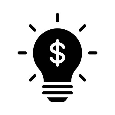 Financial Ideas icon, vector illustration  