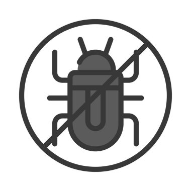 Basit hata simgesi vektör çizimi