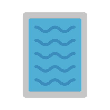 Yüzme Havuzu konsepti vektör çizimi 