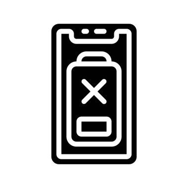 Battery icon, vector illustration simple design