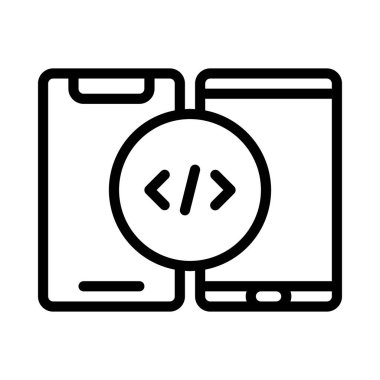 Aygıtlar Muhalefet vektör illüstrasyon tasarımı