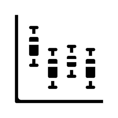 business Box Grafik simgesi, vektör illüstrasyonu