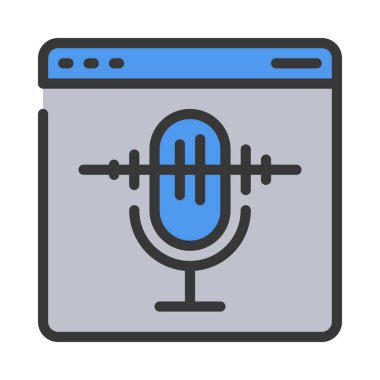 Simge vektör çizimi kaydediliyor