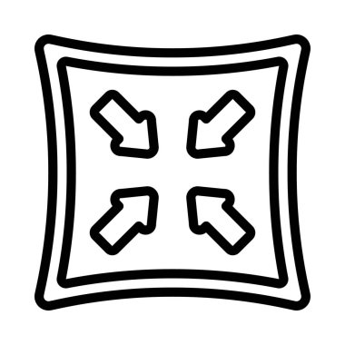 Web simgesi vektör illüstrasyonunu azalt 