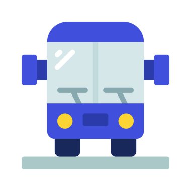 Toplu Taşımacılık simgesi vektör illüstrasyon tasarımı