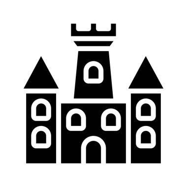 kale simgesi, vektör illüstrasyon tasarımı 