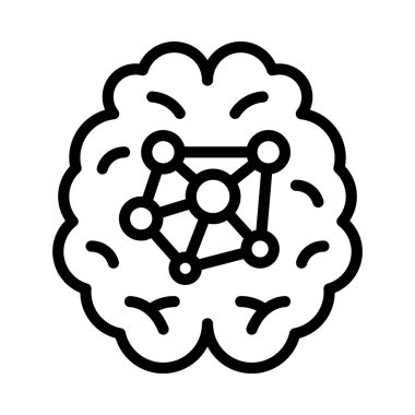 ağ simgesi, vektör illüstrasyonu basit tasarım