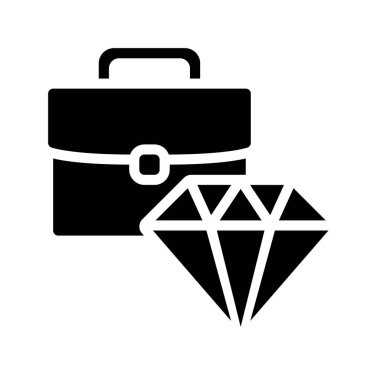 İş Değeri web simgesi vektör çizimi