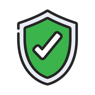 işaretleme vektör illüstrasyonunu kontrol et