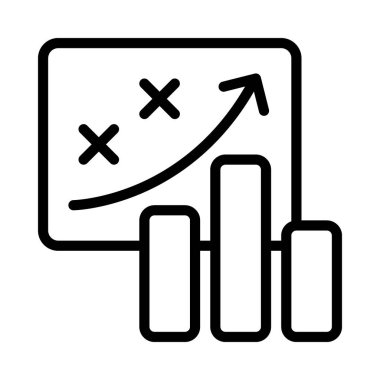  çubuk çizelgesi vektör illüstrasyonu 