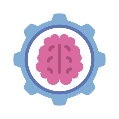 İstihbarat Yönetimi simgesi vektör illüstrasyonu 